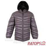 【瑞多仕-RATOPS】男20丹超輕羽絨衣.羽絨外套.保暖外套.雪衣. RAD357 (石墨色/黑色)