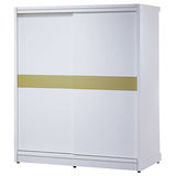 康特爾6x7尺白色推門衣櫃