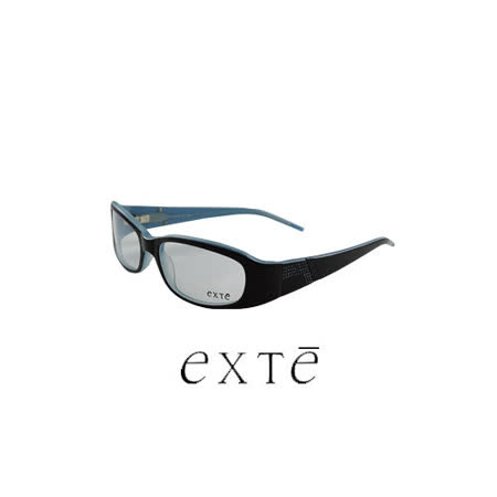 【開箱心得分享】gohappy 線上快樂購EXTE 時尚晶鑽造型膠框平光眼鏡(黑/藍) EX224評價好嗎sogo 官網