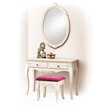 博妮亞化妝桌+椅子(不含鏡)