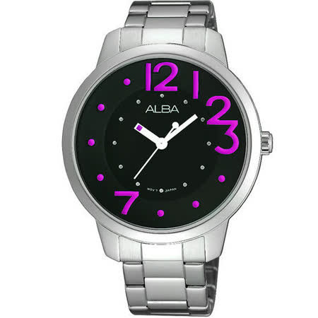 【私心大推】gohappy線上購物ALBA Fashion Lady 愛戀時尚腕錶-黑/銀 VJ21-X033R價格fe21 遠東 百貨