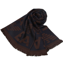 【好物分享】gohappy 線上快樂購EMPORIO ARMANI 羊毛大字母LOGO雙面雙色圍巾-深藍有效嗎遠東 百貨 嘉義