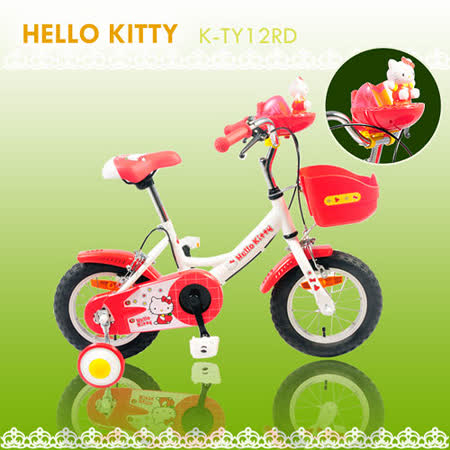【私心大推】gohappyHello Kitty 12吋小花音樂童車(K-TY12RD)-白價錢中 和 大 遠 百
