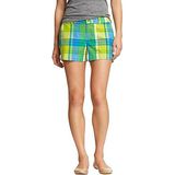 預購。美國【OLD NAVY-2】女裝Everyday Printed-Khaki綠色格紋短褲
