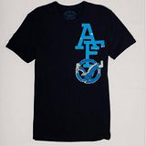 預購◈美國【AE-3】男裝SIGNATURE APPLIQUE個性老鷹短T恤(黑)