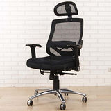 BuyJM 羅德3D座墊護腰鋁合金腳電腦椅