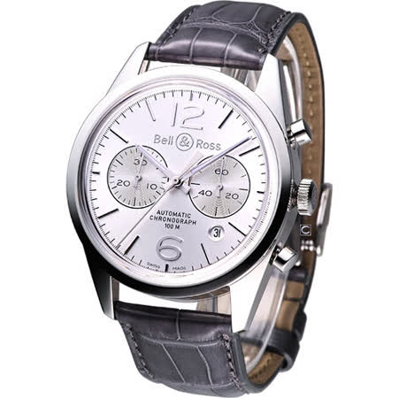 【網購】gohappy 購物網Bell & Ross 空戰菁英 飛行自動計時機械腕錶-(BRG126-WH-ST-SCR)銀白色評價如何土 城 愛 買
