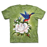 『摩達客』(預購)美國進口【The Mountain】自然純棉系列 愛國蜂鳥 設計T恤