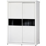 HAPPYHOME 米蘭白色5x7尺衣櫥