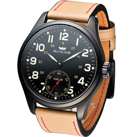 【私心大推】gohappy線上購物Glycine KMU48 爭鋒手上鍊機械腕錶 3906.99推薦太平洋 百貨