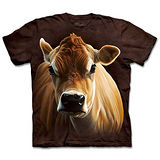 『摩達客』(預購)美國進口【The Mountain】自然純棉系列 怎樣牛 設計T恤