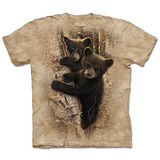 『摩達客』(預購)美國進口【The Mountain】自然純棉系列 好奇小熊 設計T恤