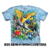 『摩達客』(預購)美國進口【The Mountain】自然純棉系列 熱帶鳥群 設計T恤