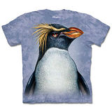 『摩達客』(預購)美國進口【The Mountain】自然純棉系列 長冠企鵝像 設計T恤