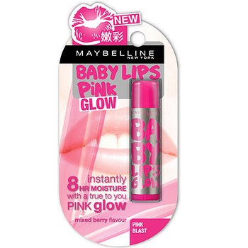 《媚比琳》Maybelline寶貝護唇膏嫩彩系列-粉桃4.5G