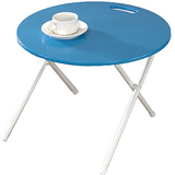 【奧克蘭】圓形手提折疊和室桌(六色)