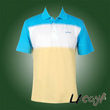 LACOYA 男短袖POLO衫(AP140-4藍綠)