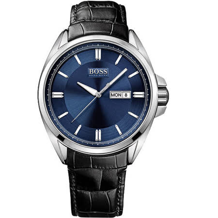 【好物分享】gohappy快樂購物網Hugo Boss 德式都會石英腕錶-藍/黑 H1512877價錢愛 買 復興 店