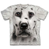 『摩達客』*大尺碼3XL*(預購)美國進口【The Mountain】自然純棉系列 大麥町犬臉 設計T恤