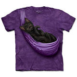 『摩達客』(預購)美國進口【The Mountain】自然純棉系列 貓搖籃 設計T恤