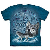 『摩達客』(預購)*大尺碼3XL*美國進口【The Mountain】自然純棉系列 凱爾特狼 設計T恤