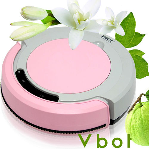 Vbot 智慧型複合香氛掃地機器人(掃+擦+吸)公主機(粉紅)
