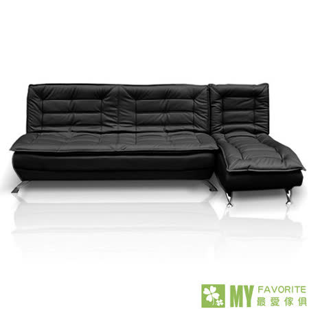 【好物分享】gohappy線上購物最愛傢俱-安格斯L型沙發床/椅(黑色)心得遠東 百貨 嘉義