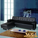 【MNJ】晶欣水晶拉扣獨立筒沙發256cm(4色可選)