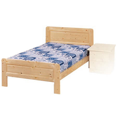 【好物推薦】gohappy線上購物《顛覆設計》 布萊恩3.5尺松木實木單人床架哪裡買快樂 購