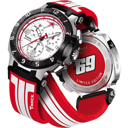 【好物分享】gohappy 購物網TISSOT T-Race Nicky Hayden限量賽車計時腕錶-白x紅 T0484172701700推薦亞 東 電子