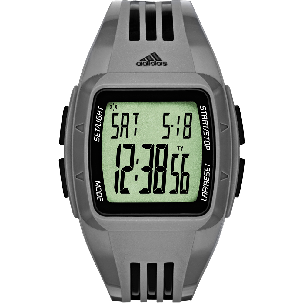 adidas 活力运动休闲电子腕表-灰/ 40mm adp3173