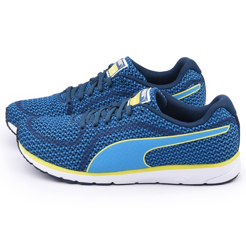puma 男款 narita v3 knit 慢跑鞋188429-01-蓝