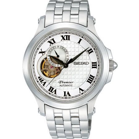 seiko premier 镂空经典机械腕表(4r39-00a0s)