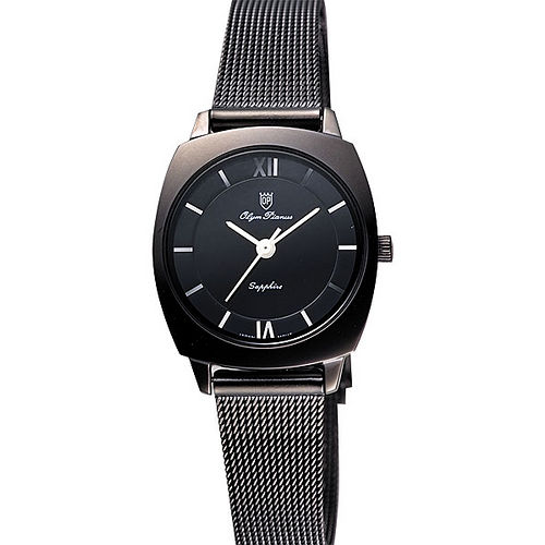 olympianus 时尚简约尊爵女表-ip黑 5675lb