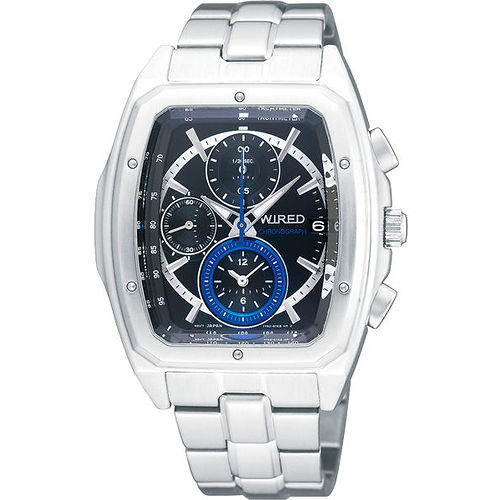 wired 黎明升起三眼计时腕表 7t92-x244d